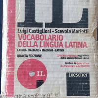 dizionario italiano latino Castiglione Mariotti