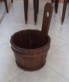 Vaso in legno 