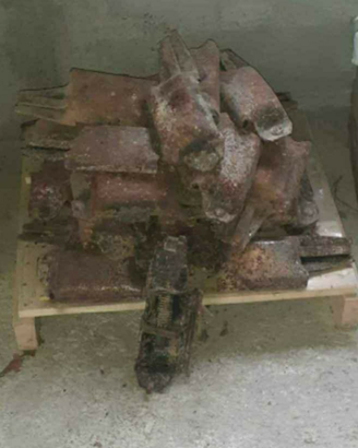 Scarpe per trattore a cingoli FIAT 605