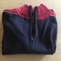 Maglia blu mistolana taglia S