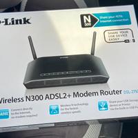 N300 adsl 2 + modem router