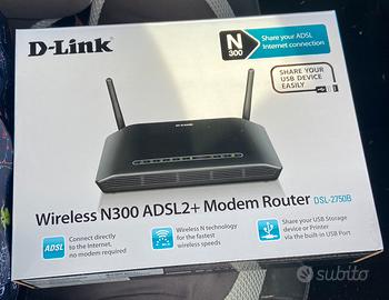 N300 adsl 2 + modem router