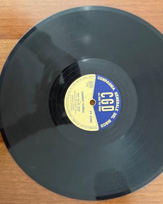 disco a 78 giri della Cetra