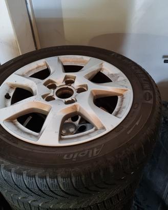 Audi a3 Cerchi Invernali Gomme Michelin 205 55 16