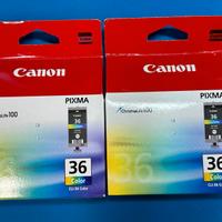 Cartucce Canon PIXMA 35 Black & 36 COLOR