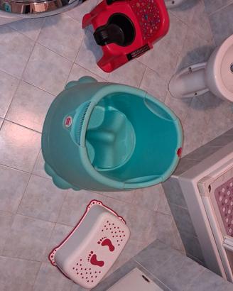 vasca, rialzo wc piu sedia vasino