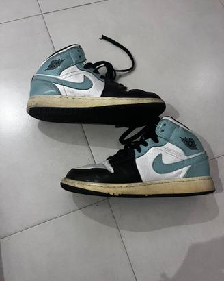 Scarpe Jordan Air, color verde acqua