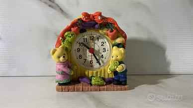 Orologio da tavolo orsetti stile Thun country