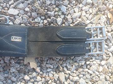 Sottopancia cavallo cuoio e elastico