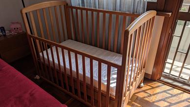 Lettino Giordani + box hauck + seggiolone ikea