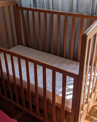 Lettino Giordani + box hauck + seggiolone ikea