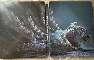 Monster Hubter Wilds STEELBOOK NUOVO STEELCASE