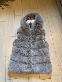 Gilet pelliccia sintetica