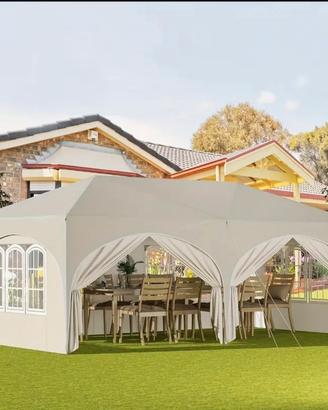 Gazebo pieghevole 600x300x250