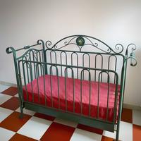 Culla in ferro battuto