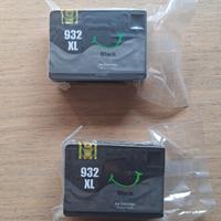 set 2 cartucce stampante HP 932 XL black