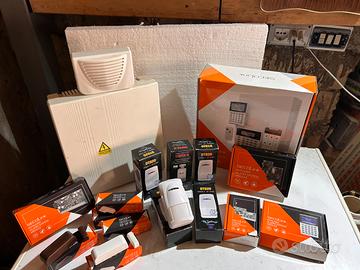 Kit Allarme Professionale SECOLink +Sensori DeTech