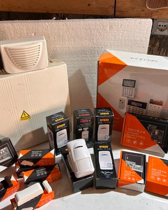 Kit Allarme Professionale SECOLink +Sensori DeTech