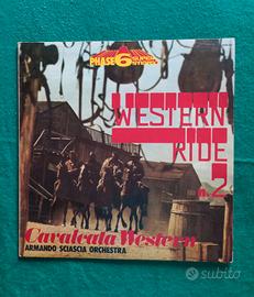 Vinile 33 giri WESTERN RIDE 2 ENNIO MORRICONE 