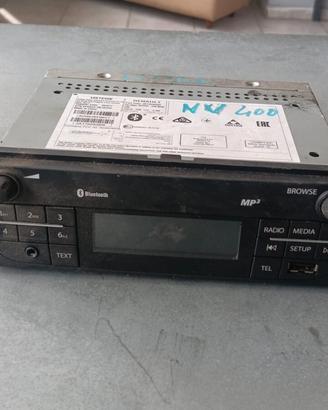 autoradio nissan nv400