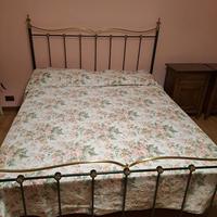 letto matrimoniale in ferro battuto 
