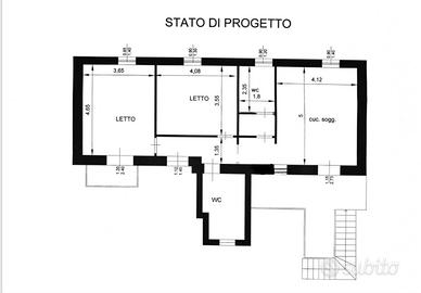 Un trilocale + un monolocale + posto auto