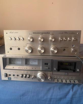 Marantz model 1060 / jvc kd 55 / boss 300w x 2ch