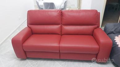 DIVANO IN PELLE NUOVO  POLTRONE&SOFÀ 