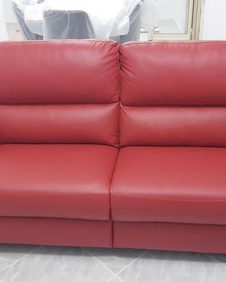 DIVANO IN PELLE NUOVO  POLTRONE&SOFÀ 