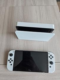 nintendo switch oled bianca