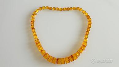 Collana ambra vintage