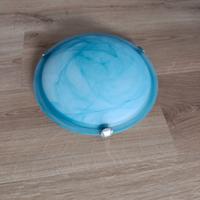 Lampadario a soffitto vetro colorato