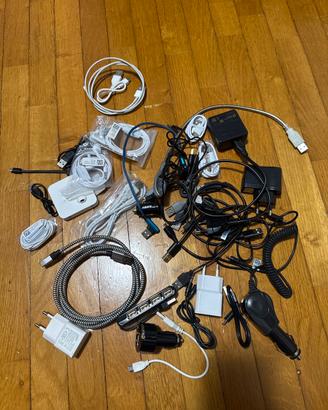 Vario usb auricolari caricatori cavi cavetti