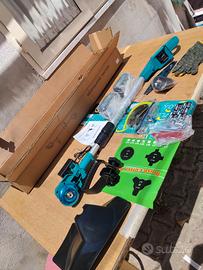 tagliaerba 72v doppia batteria 