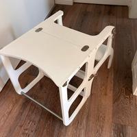 Torretta montessoriana che diventa tavolino ette t