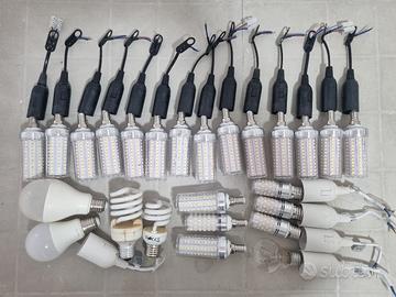 Lampadine portalampade portalampadine E14 E27 LED