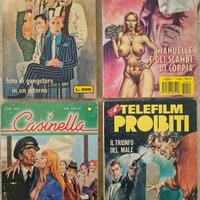 Lotto 4 Fumetti Erotici Vintage