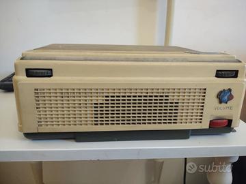 Registratore Geloso G257 con microfono