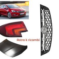 Opel Astra K frontale cofano fanale parafango box