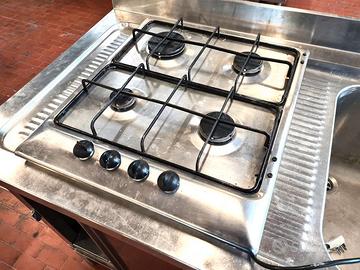 piano cottura a gas Electrolux usato