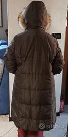 GIACCONE VERA PIUMA CON CAPUCCIO PELO