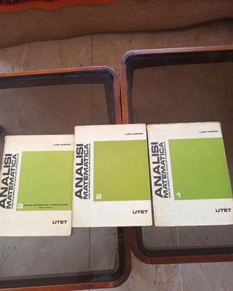 Serie di testi di analisi matematica Luigi Amerio
