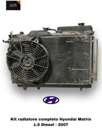KIT RADIATORI HYUNDAI Matrix 1° Serie SOLO RADIAT