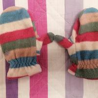 Manopole in pile bambina "Benetton" 2-4 anni