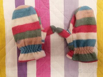 Manopole in pile bambina "Benetton" 2-4 anni