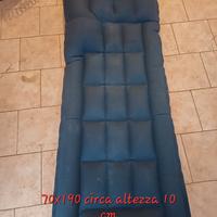 materassino singolo telato