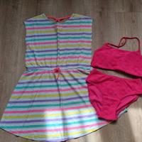 Set mare costume copricostume vestito 12/13 anni