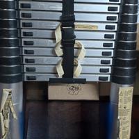 scala telescopica in alluminio da 6,2 m.