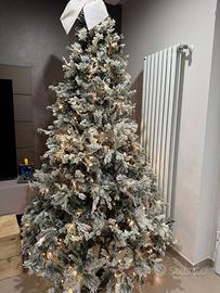 Albero Natale innevato Bizzotto 2,40mt LED inclusi