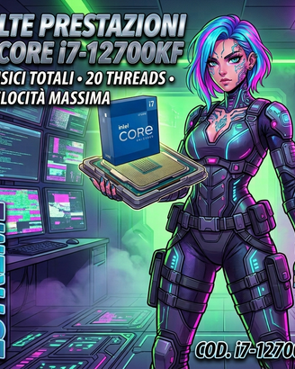 CPU INTEL I7-12700KF LGA1700 PC DESKTOP GAMING I7